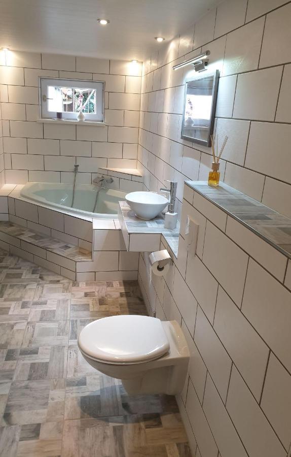 Saechsische-Schweiz-Ferienhaus-Wohnung-1-Mit-Elbblick-Sauna-Und-Kamin Кёнигштайн-ан-дер-Эльбе Экстерьер фото